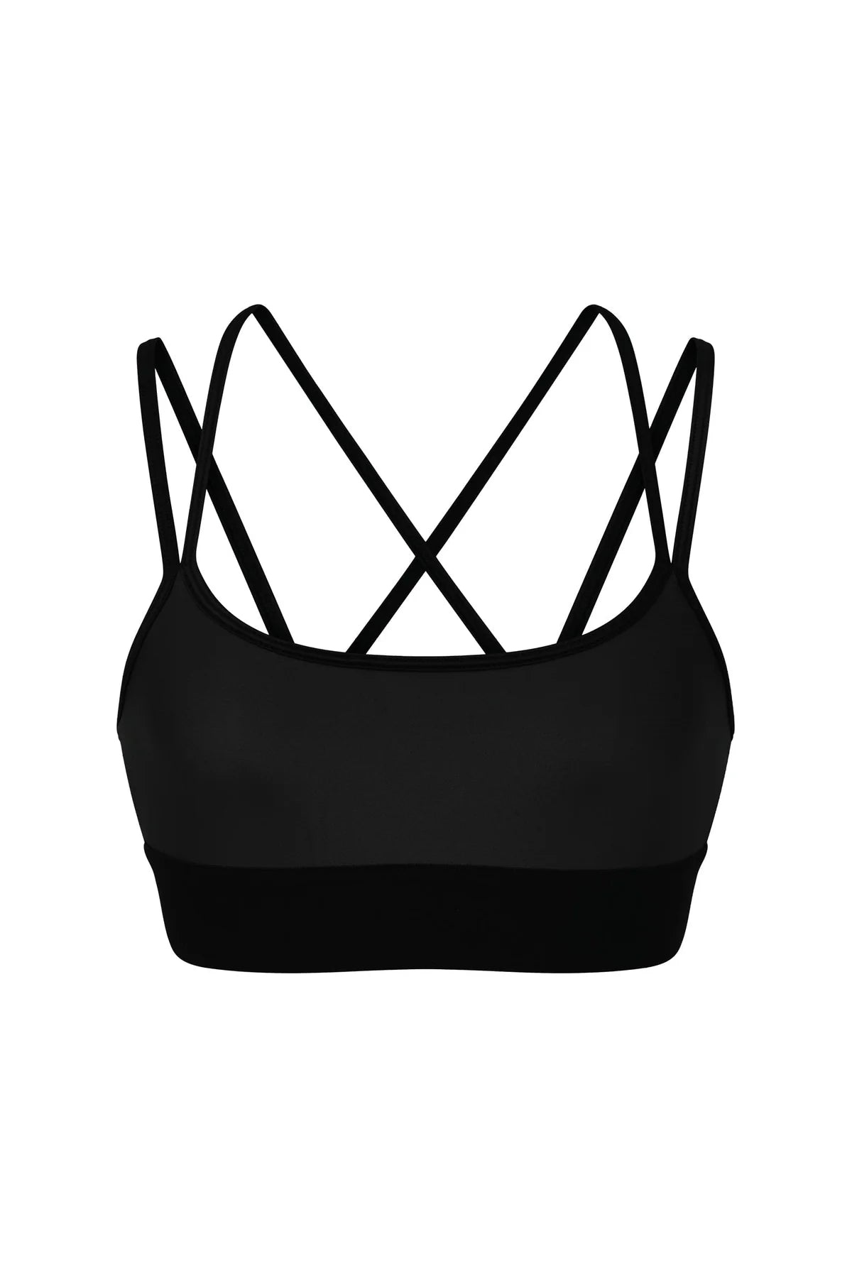 Peto Deportivo mujer Negro - JOLIE BRA-BLACK GLOSS | La Forza Athletica