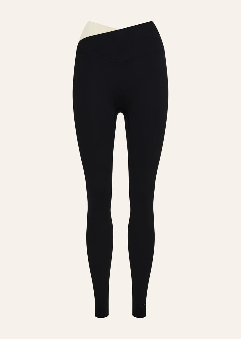 Leggings mujer Negro - Wander Full Length Legging-Black Biscuit | La Forza Athletica