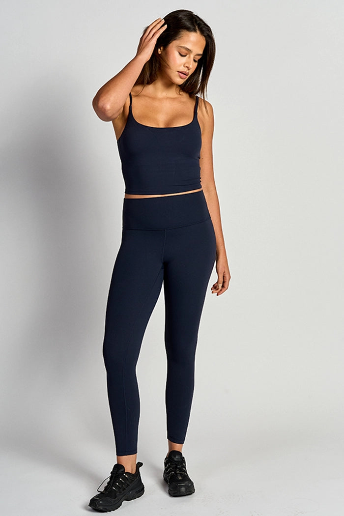 Naked Feel Tank Bra-Blue Stone