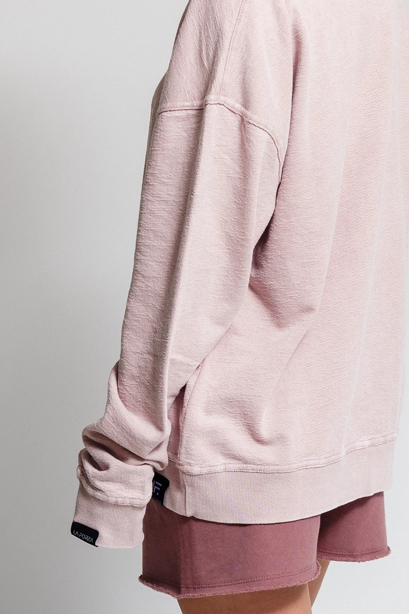 Big Sur Crew-Blush Pink