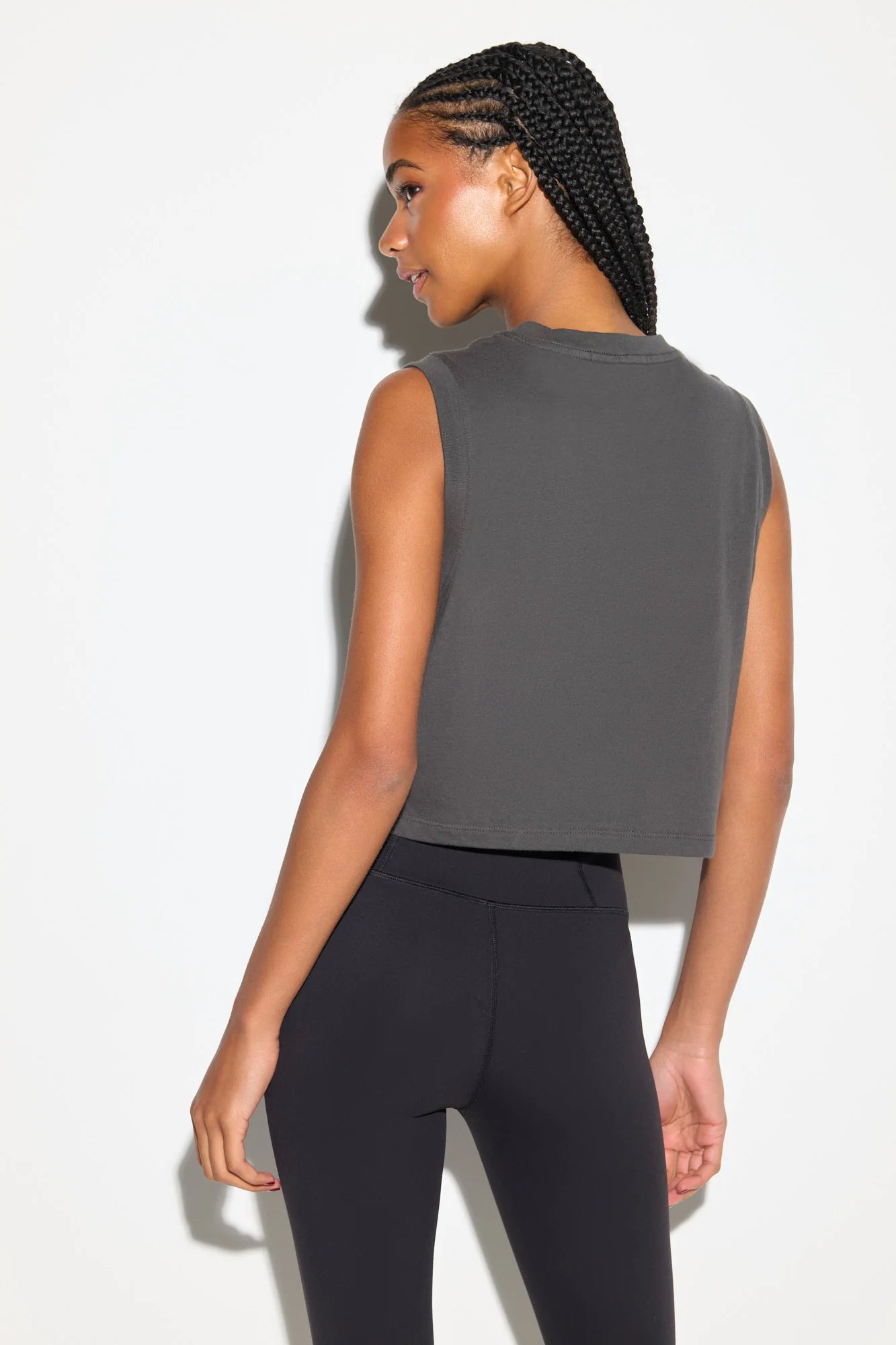 Poleras mujer Gris - Lovers Tank-Gris | La Forza Athletica