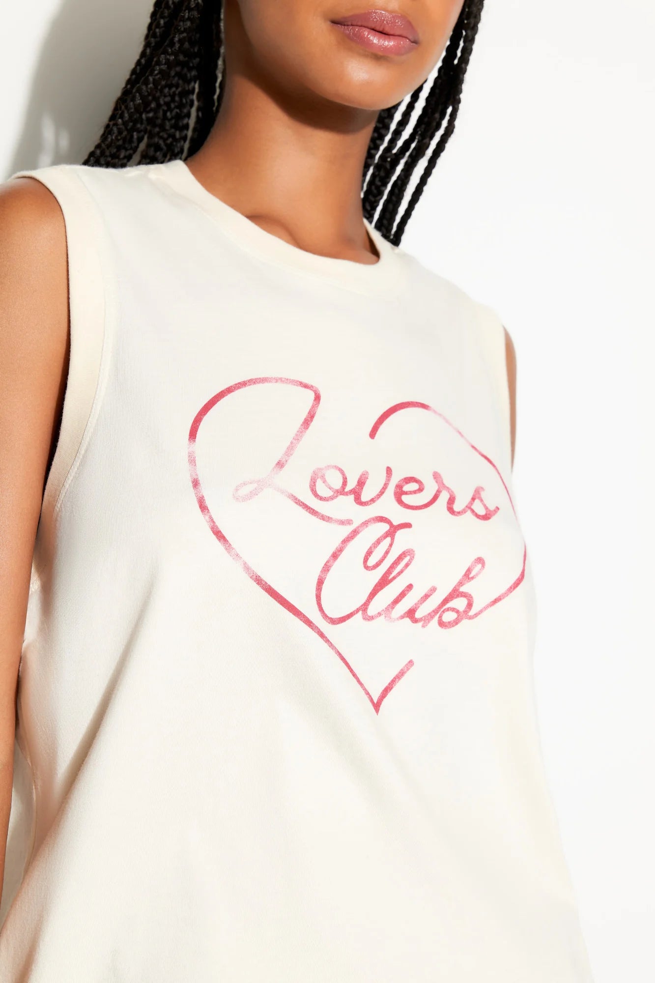Poleras mujer Hueso - Lovers Tank-Bone | La Forza Athletica