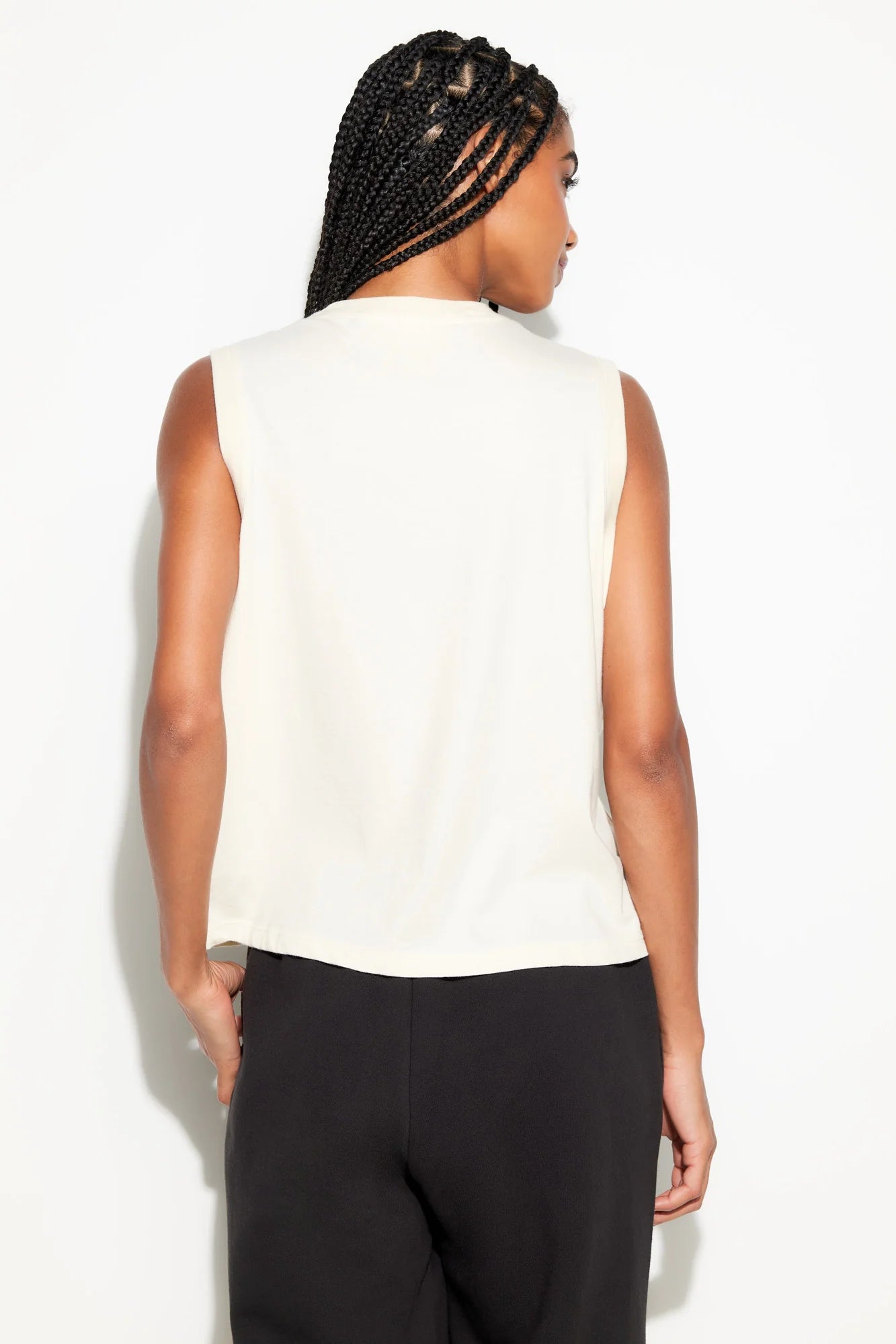 Poleras mujer Hueso - Lovers Tank-Bone | La Forza Athletica