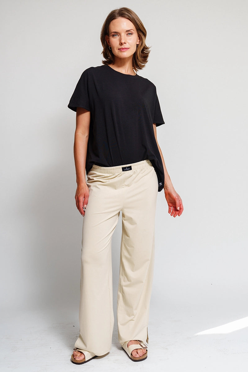 Sweatpants mujer Natural - Essential Air Pant-Natural | La Forza Athletica