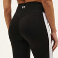 Free Play Full Length Legging-Black & Optic White