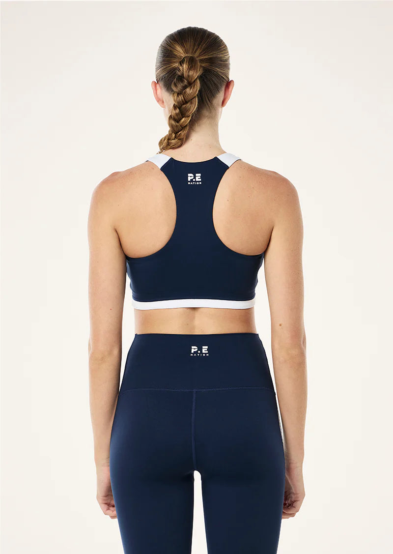 Peto Deportivo mujer Azul Marino - Highgate Sportsbra-Navy | La Forza Athletica