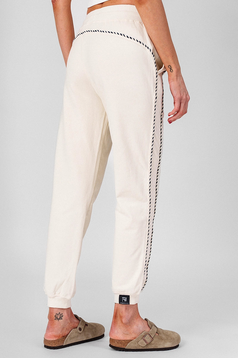 Laguna Joggers-Ecru
