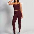 Naked Feel Legging-7/8 Cranberry