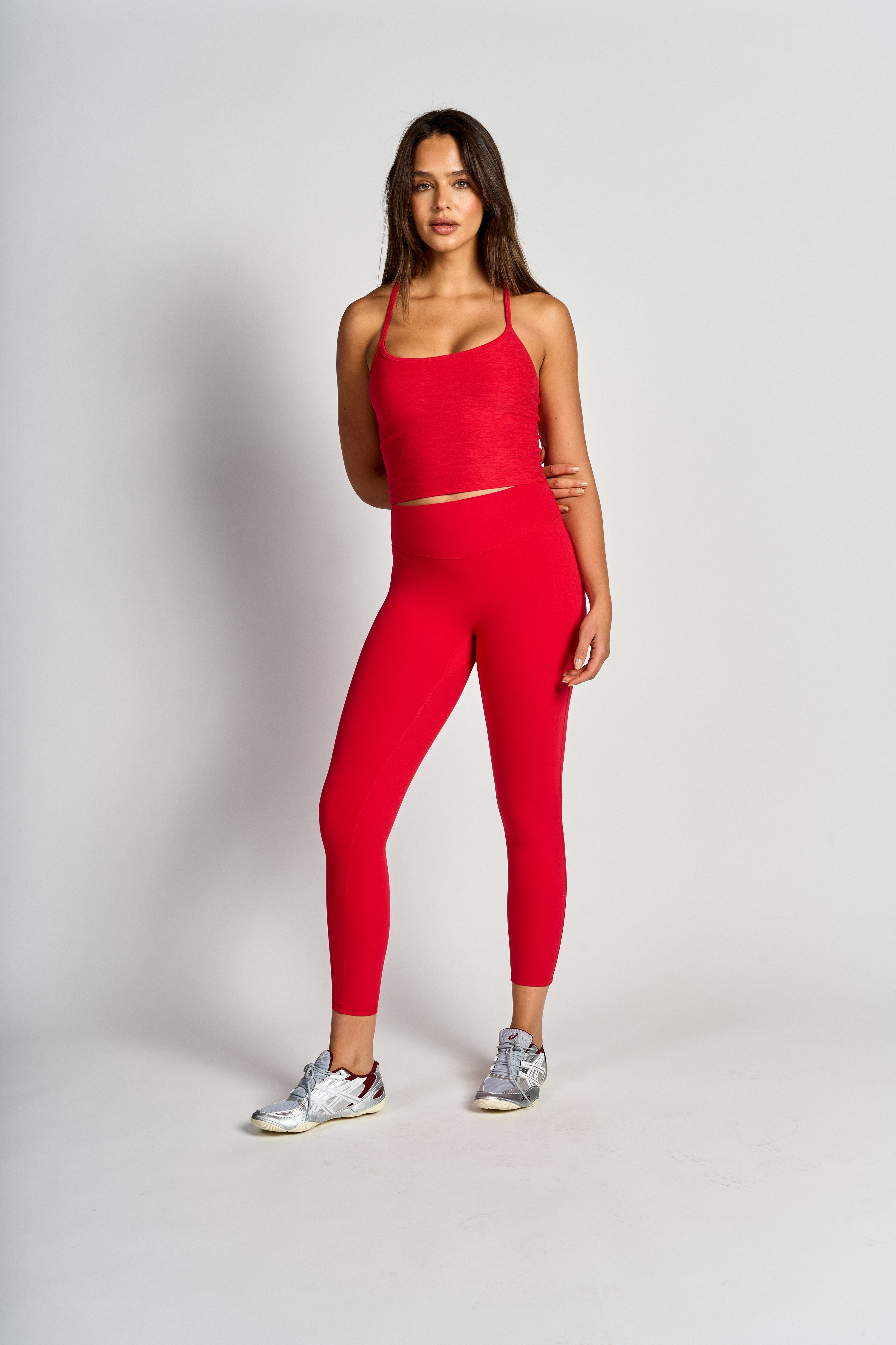 Leggings mujer Red - Sculpt Legging -Red | La Forza Athletica
