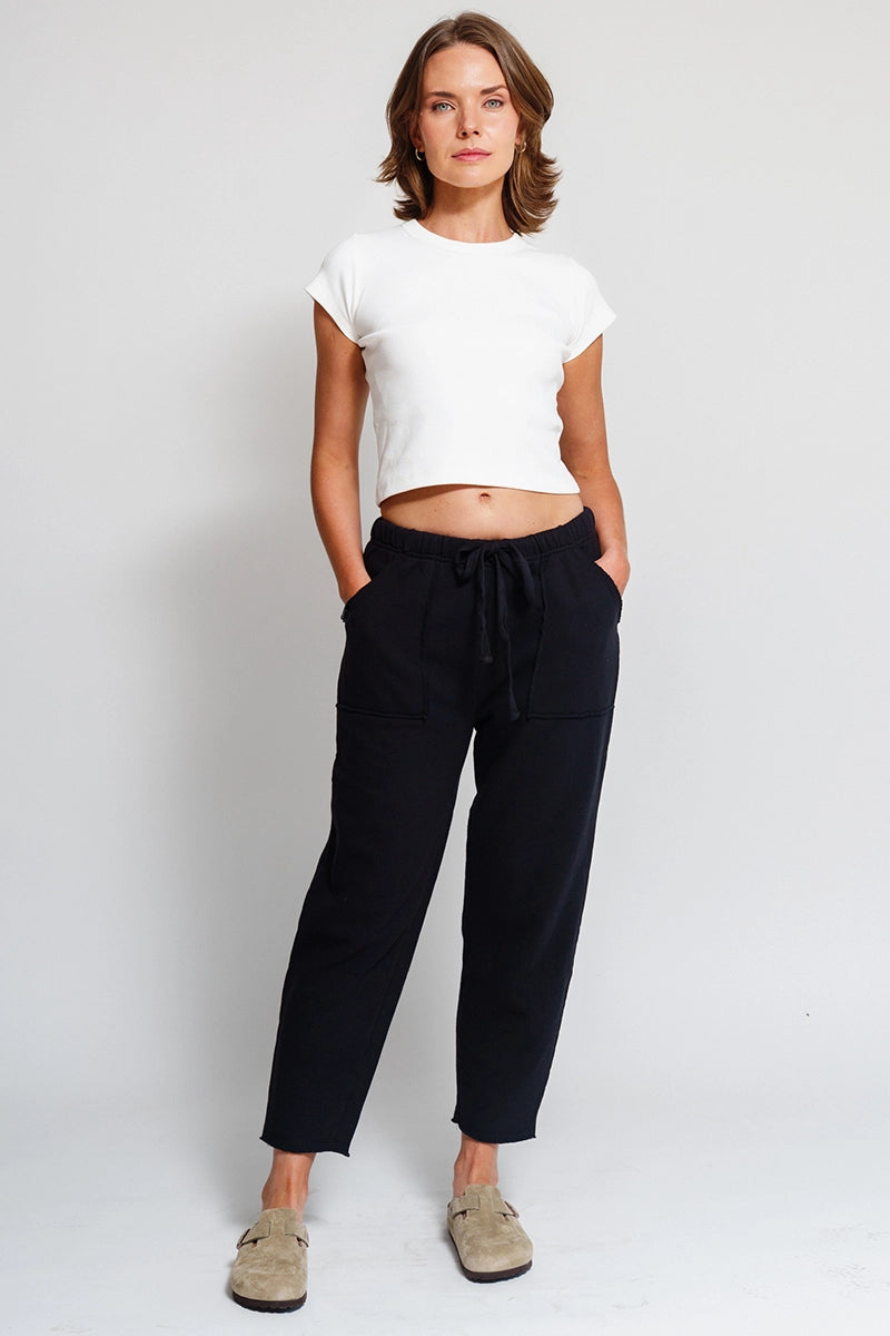 JOGGERS mujer Negro - Malibu Jogger-Black | La Forza Athletica