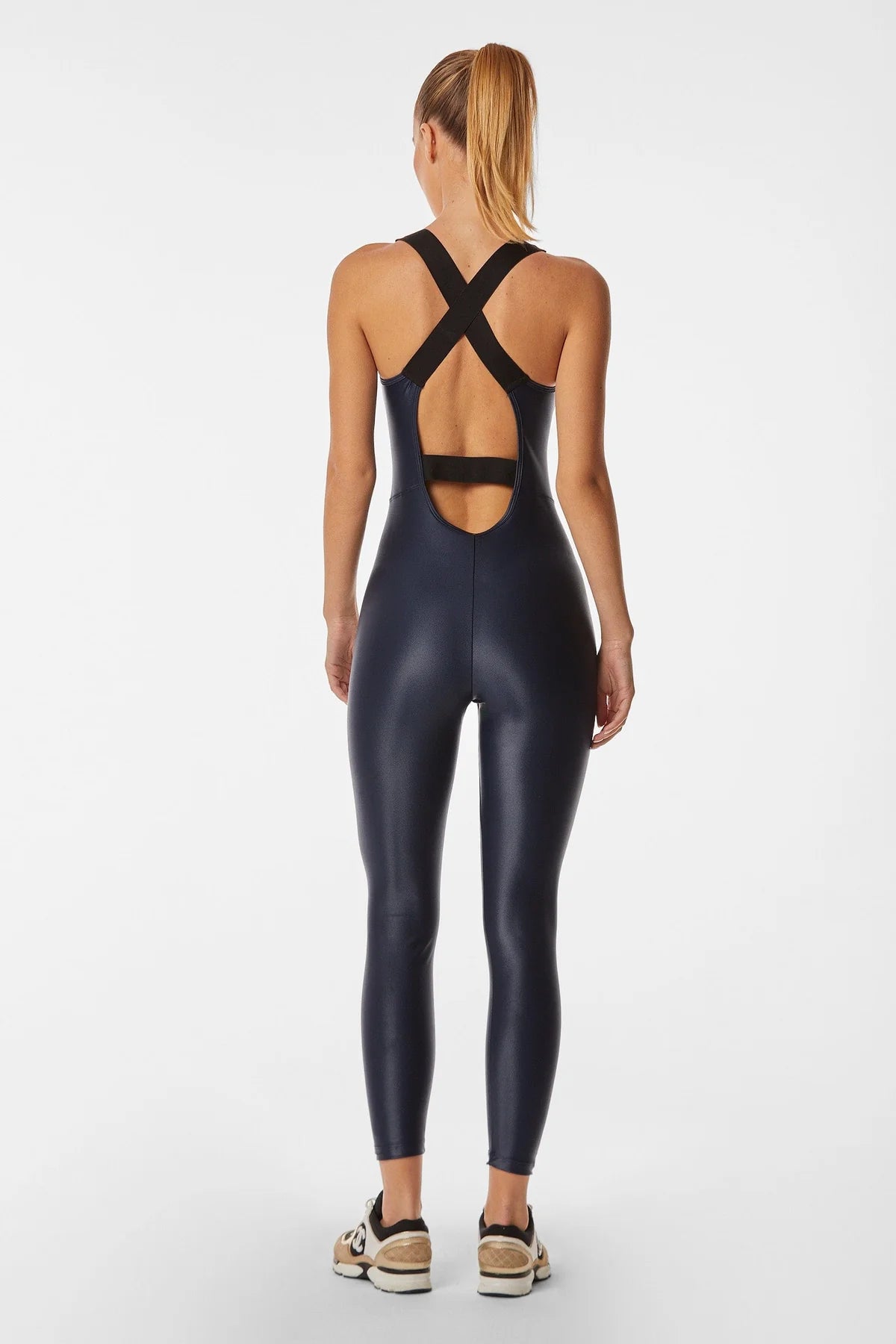 Enterito mujer Azul Marino - Jumpsuit-Liquid Navy | La Forza Athletica