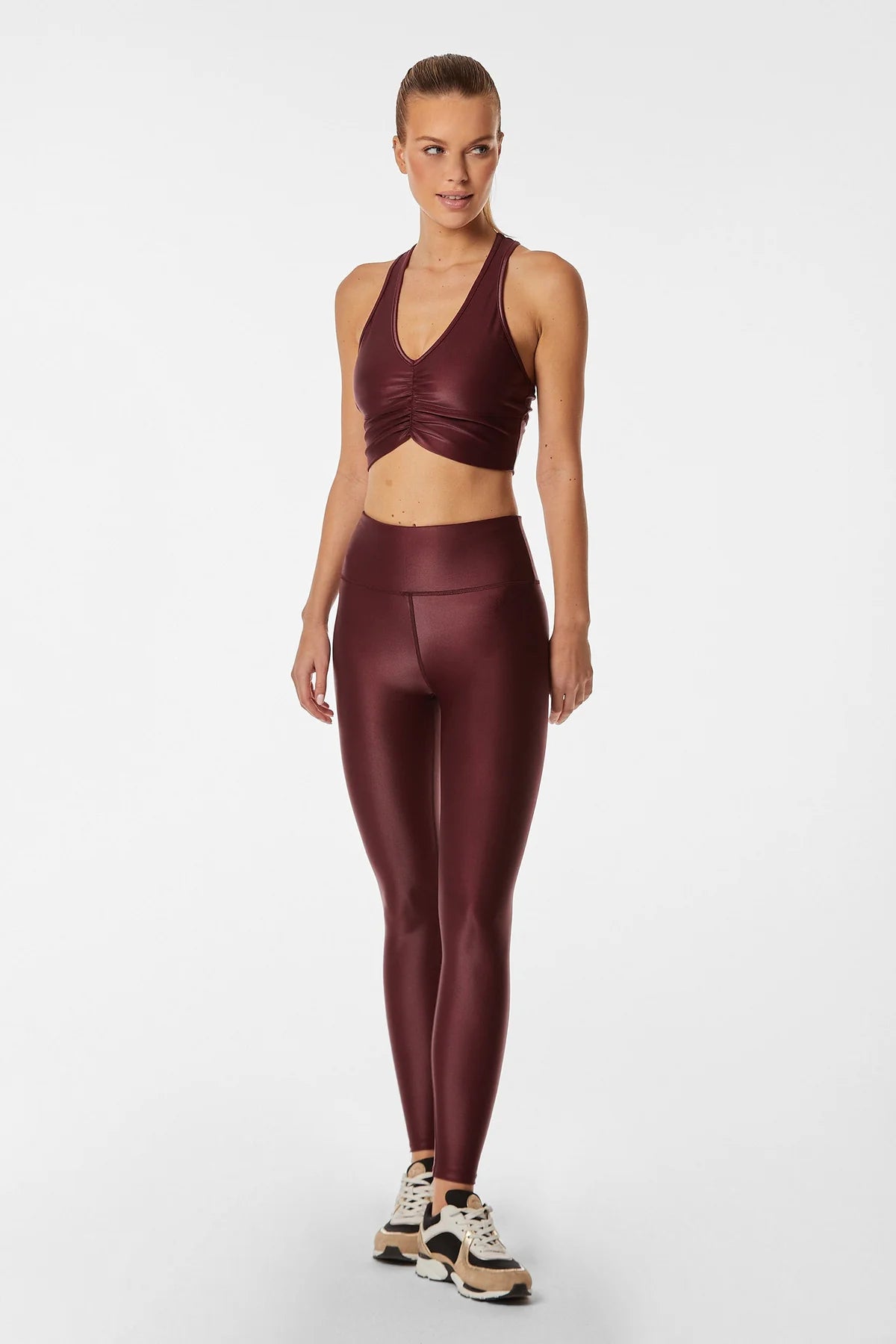 Leggings mujer - Liquid Legging-Dark Cherry | La Forza Athletica