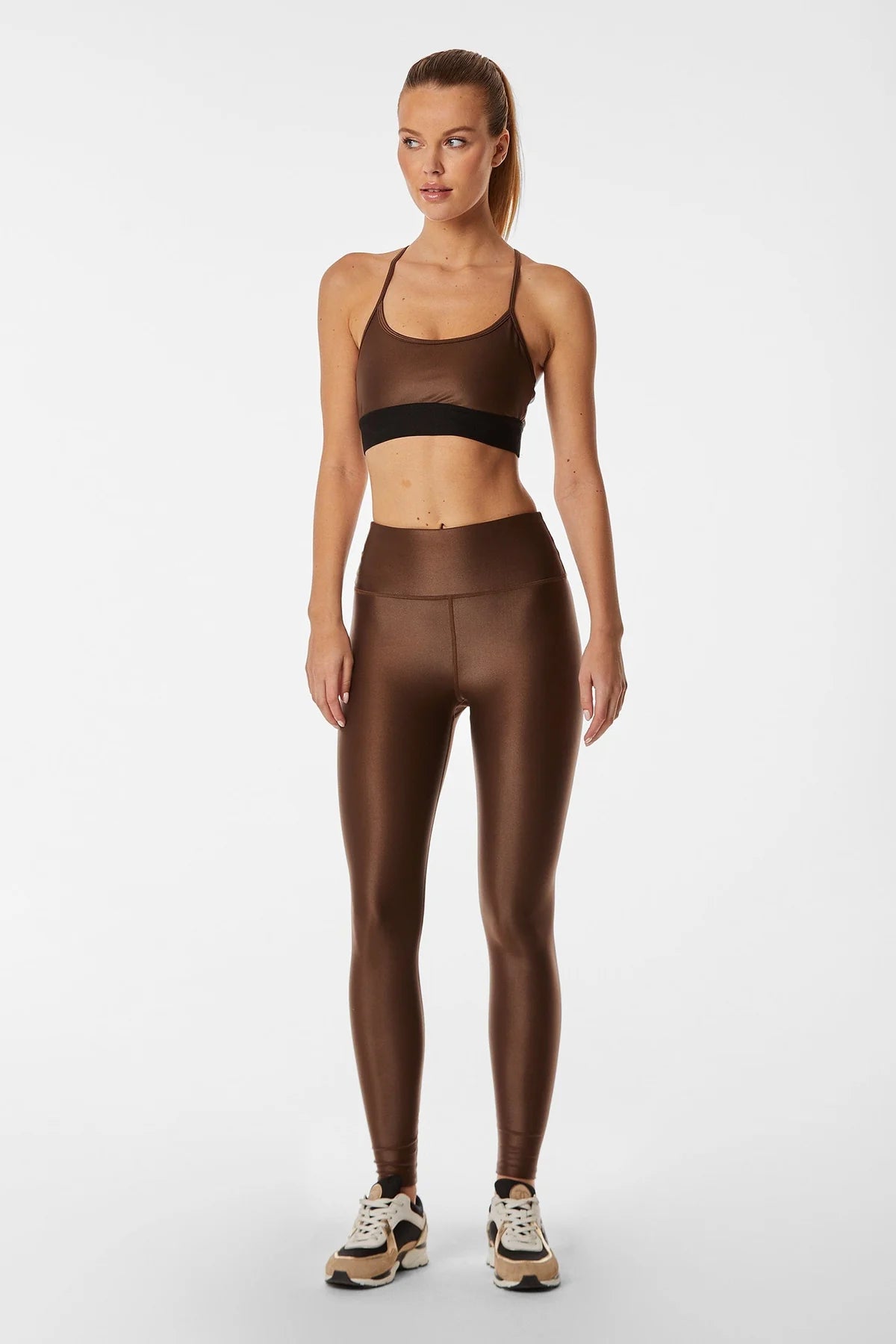 Peto Deportivo mujer Café - STUDIO BRA-CAFE | La Forza Athletica