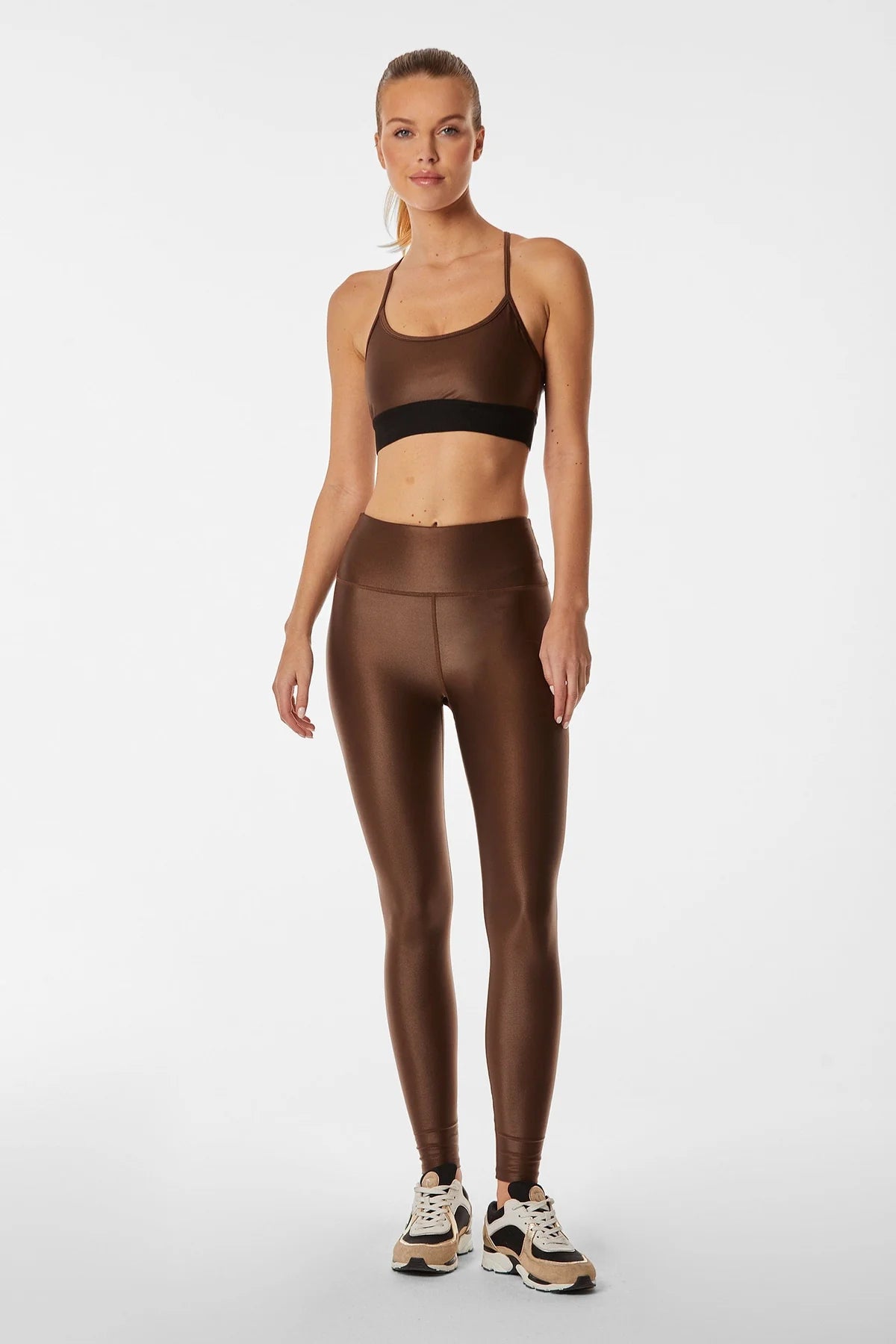 Peto Deportivo mujer Café - STUDIO BRA-CAFE | La Forza Athletica