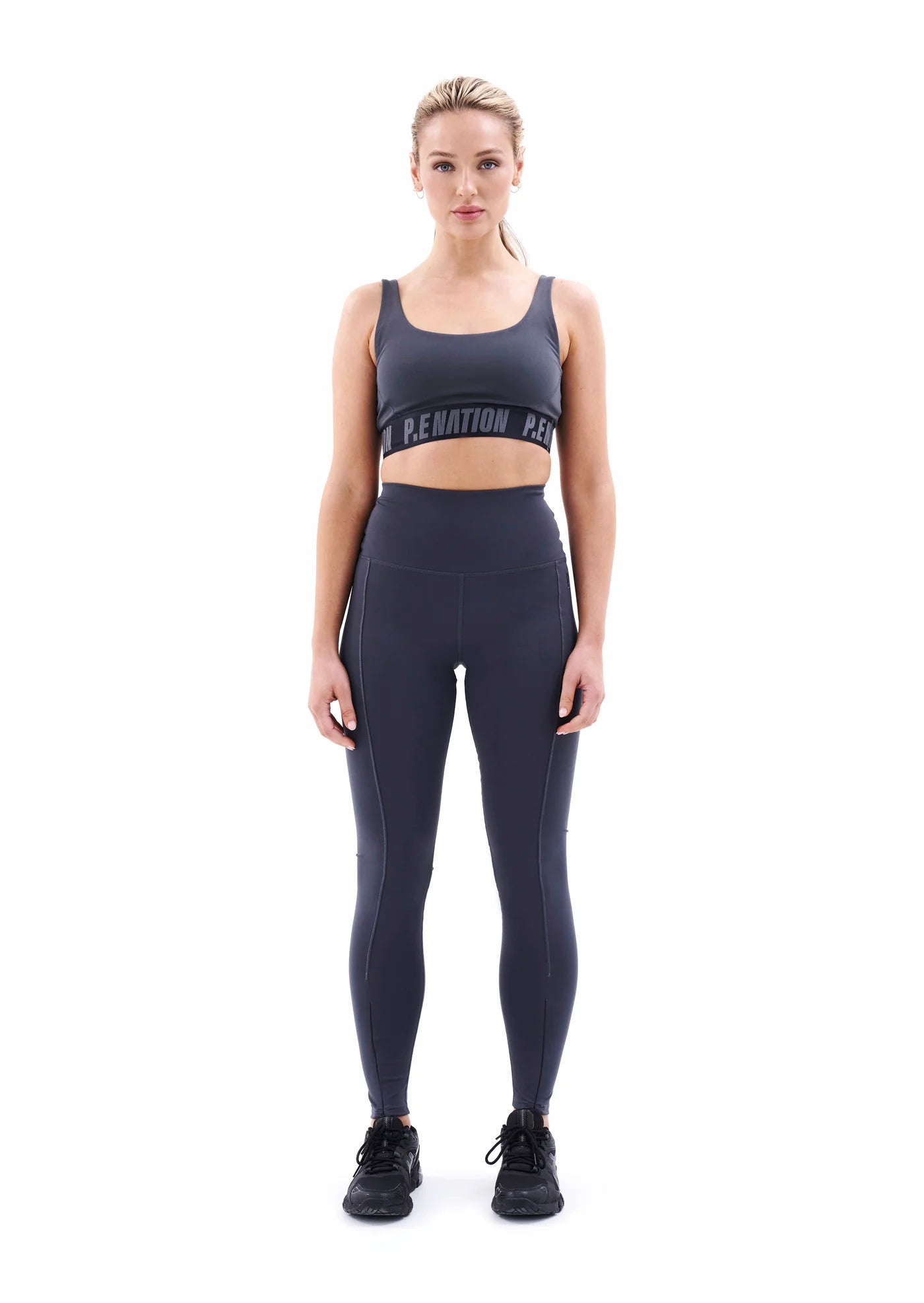 Leggings mujer Grafito - Amplify Leggings-Grafito | La Forza Athletica