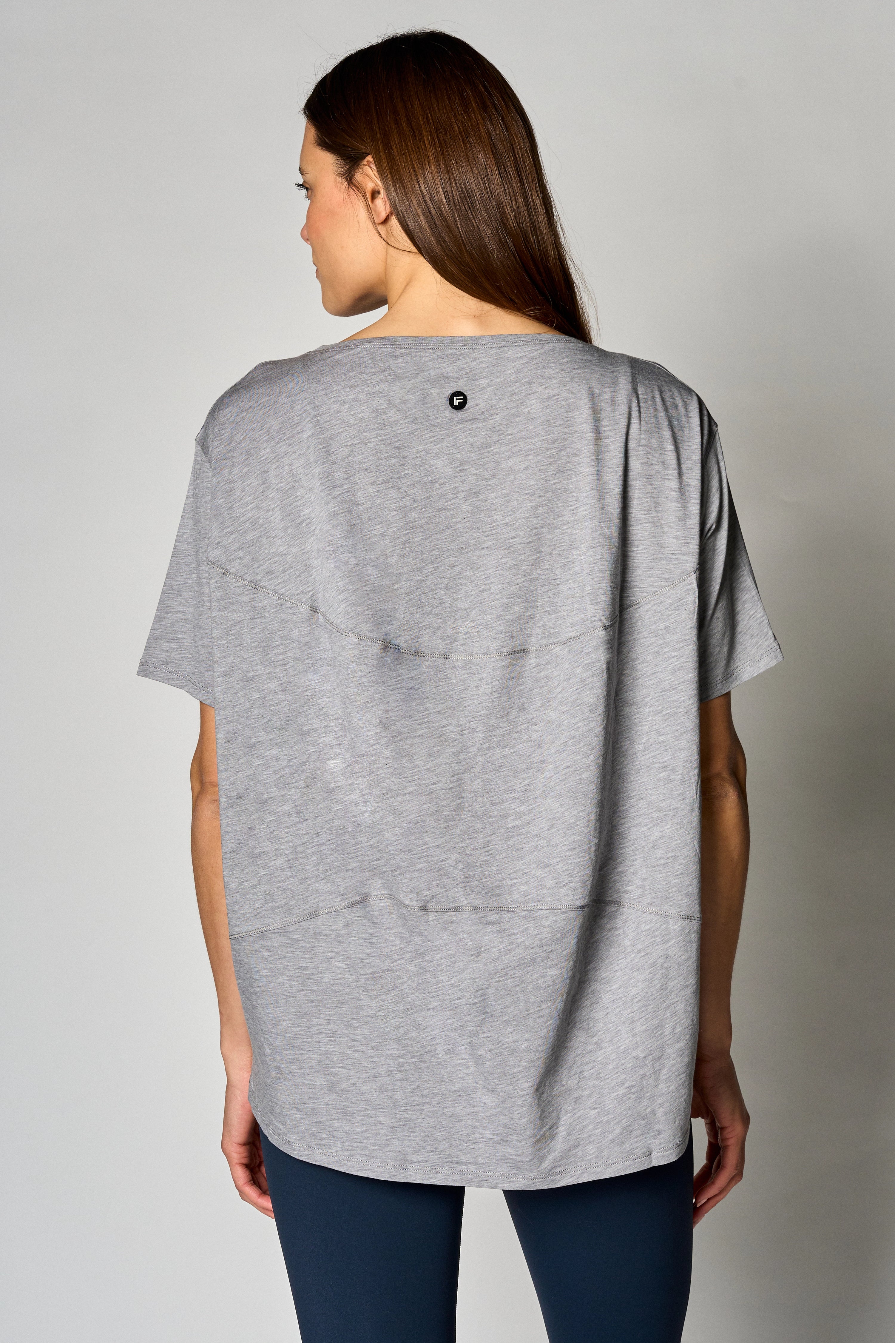 Workout Pima Tee-Grey