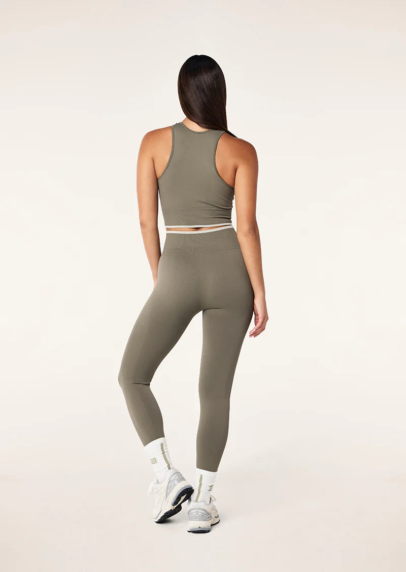 Leggings mujer Caqui - Restore Seamless Legging-Khaki | La Forza Athletica