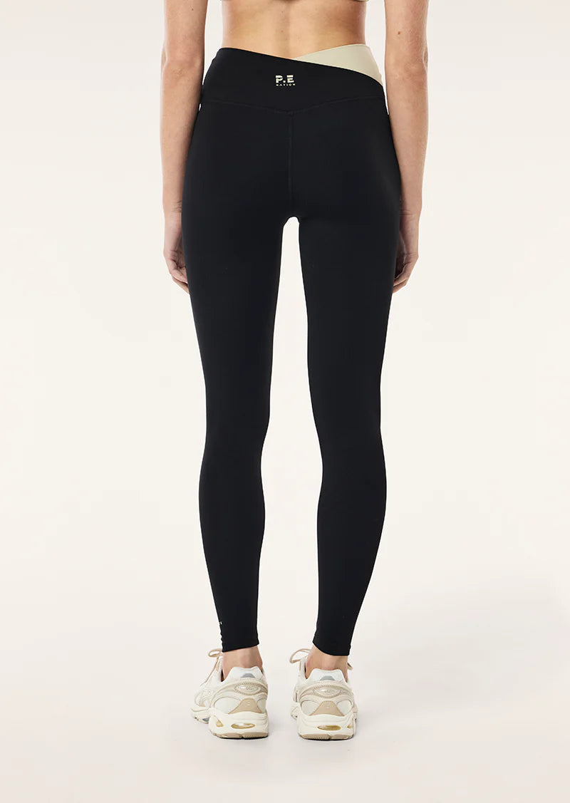 Leggings mujer Negro - Wander Full Length Legging-Black Biscuit | La Forza Athletica