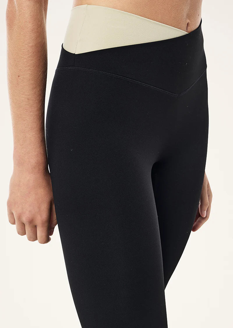 Leggings mujer Negro - Wander Full Length Legging-Black Biscuit | La Forza Athletica