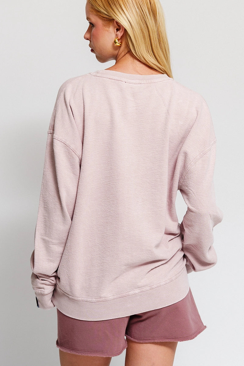 Big Sur Crew-Blush Pink