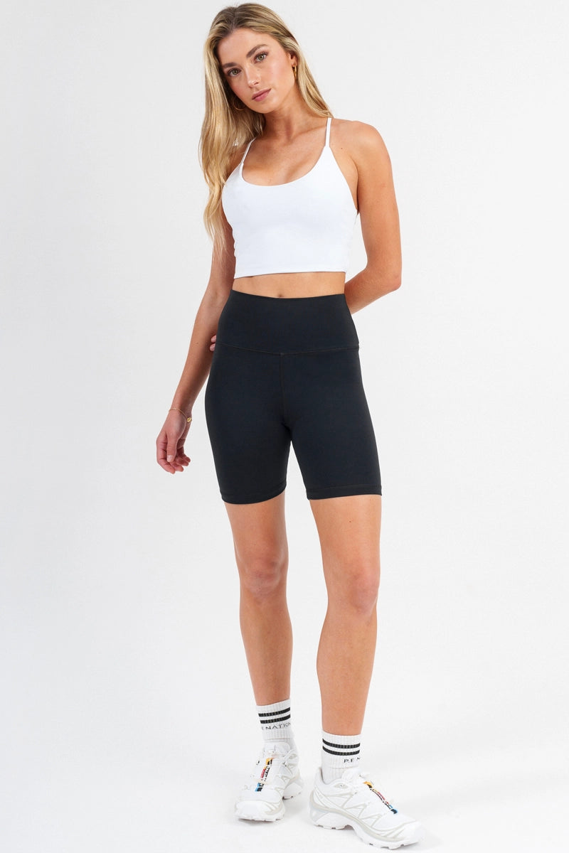 Peto Deportivo mujer Blanco - Go! Scoop Bra-Blanco | La Forza Athletica