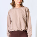 Bubble Pullover-Taupe
