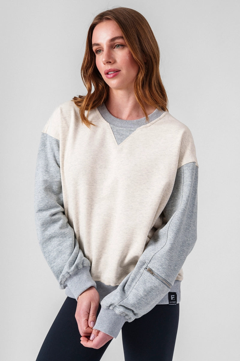 Polerones mujer Gris - Chill Pullover- Grey | La Forza Athletica