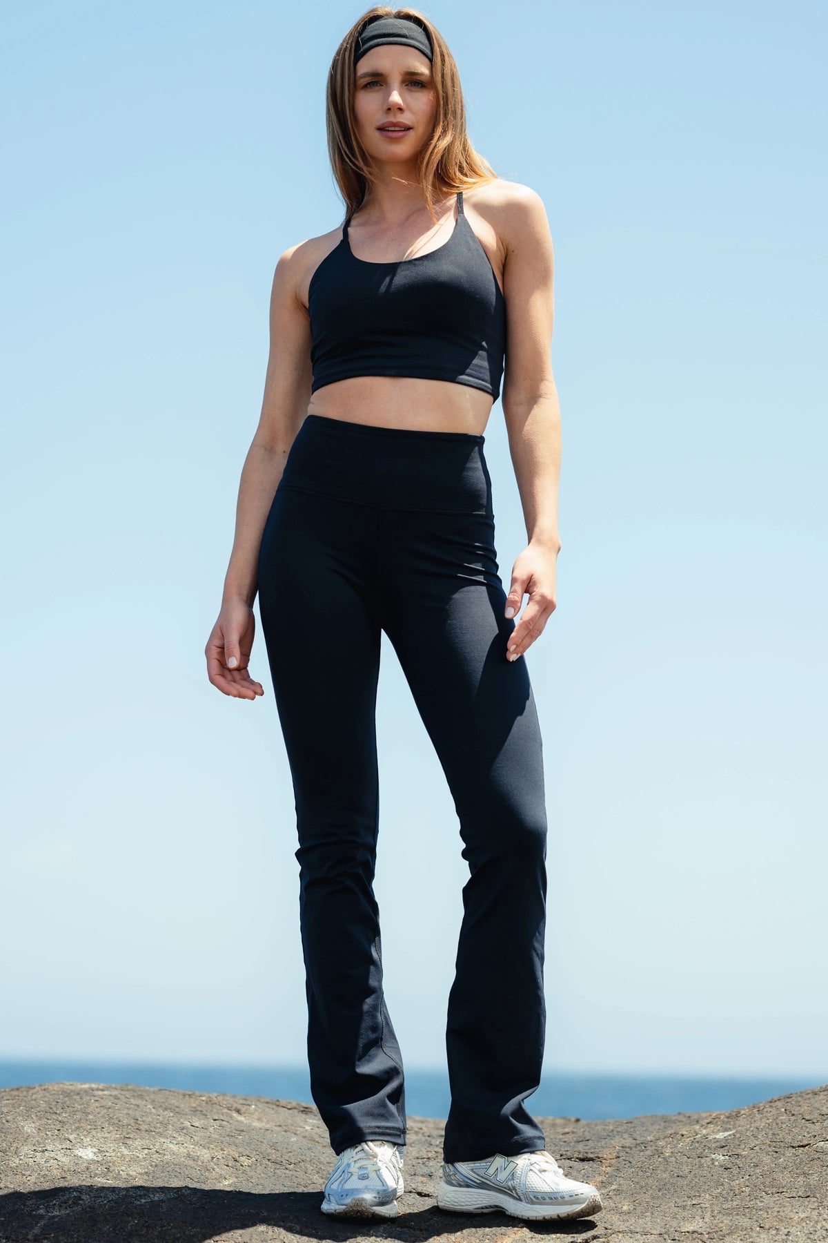 Leggings mujer Negro - Go! Flare Legging -Negro | La Forza Athletica