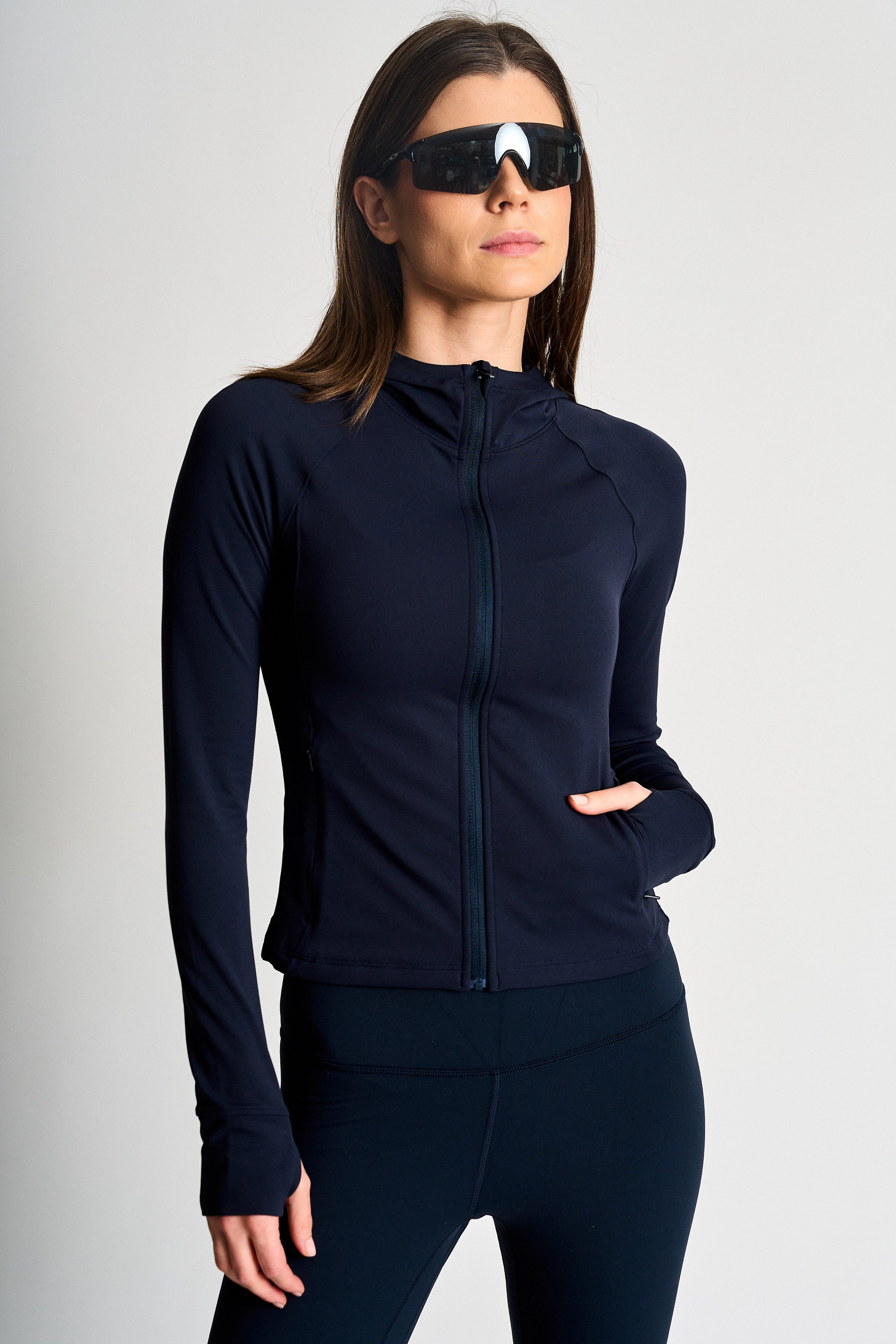 Naked Feel Jacket- Blue Stone