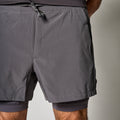 Core Short -Lined 5" inch-Grey