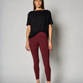 Workout Pima Tee-Black
