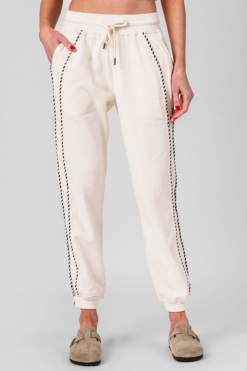 Laguna Joggers-Ecru