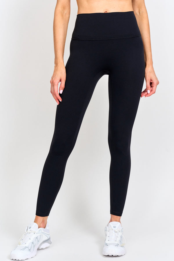 Leggings mujer Negro - Naked Feel Legging-7/8 Black | La Forza Athletica