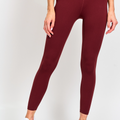 Naked Feel Legging 7/8- Burgundy