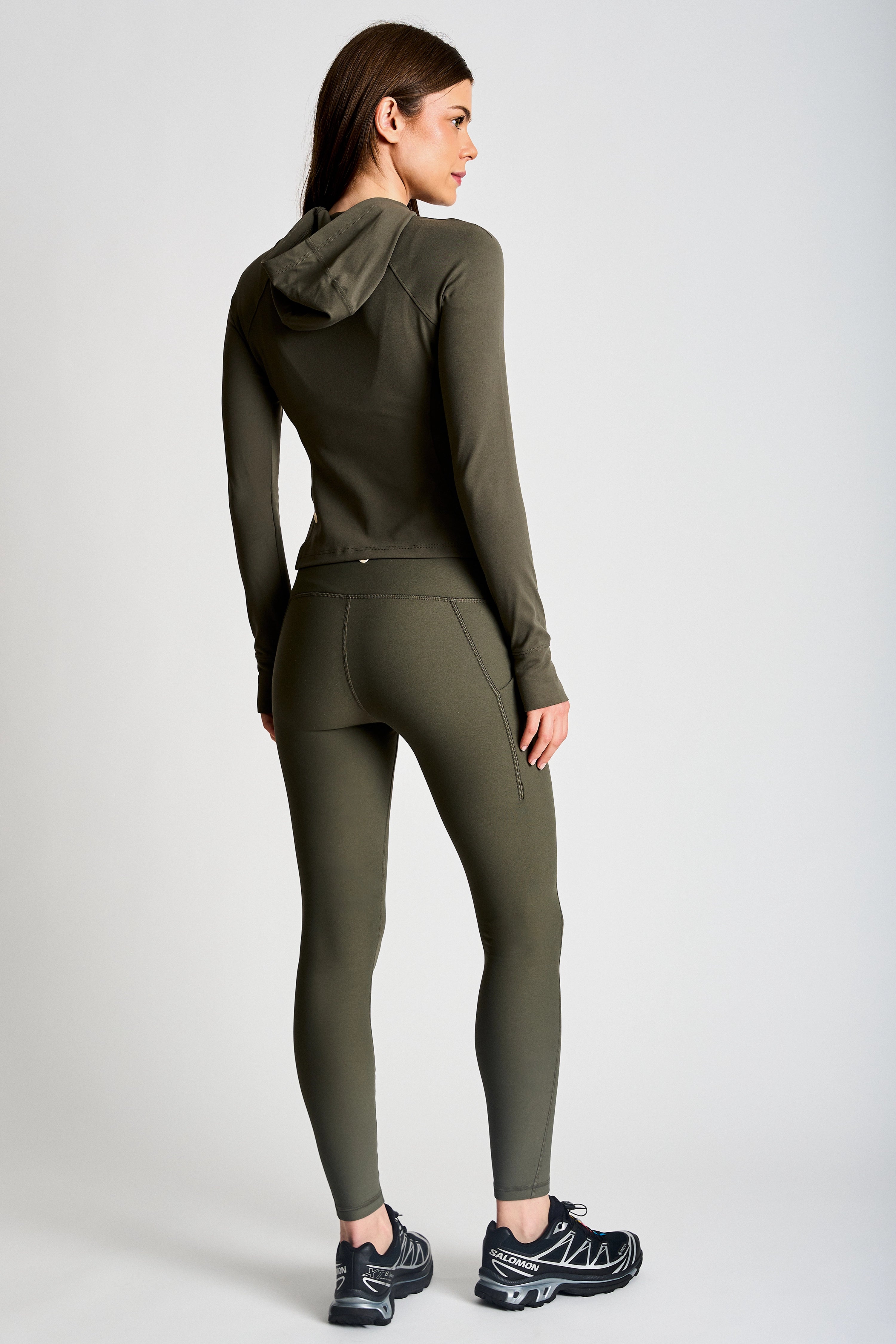 Pocket Legging-Olive