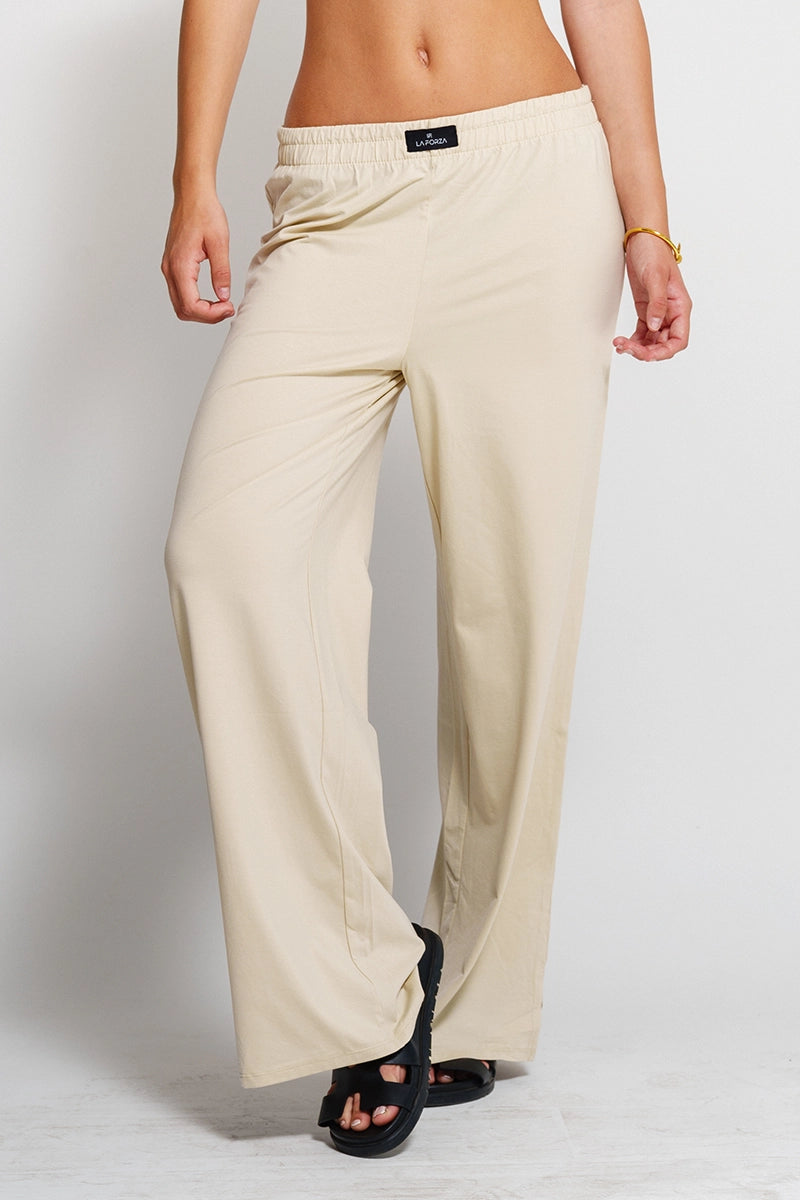 Sweatpants mujer Natural - Essential Air Pant-Natural | La Forza Athletica