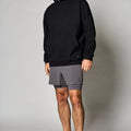 Mens Pima Hoody-Negro