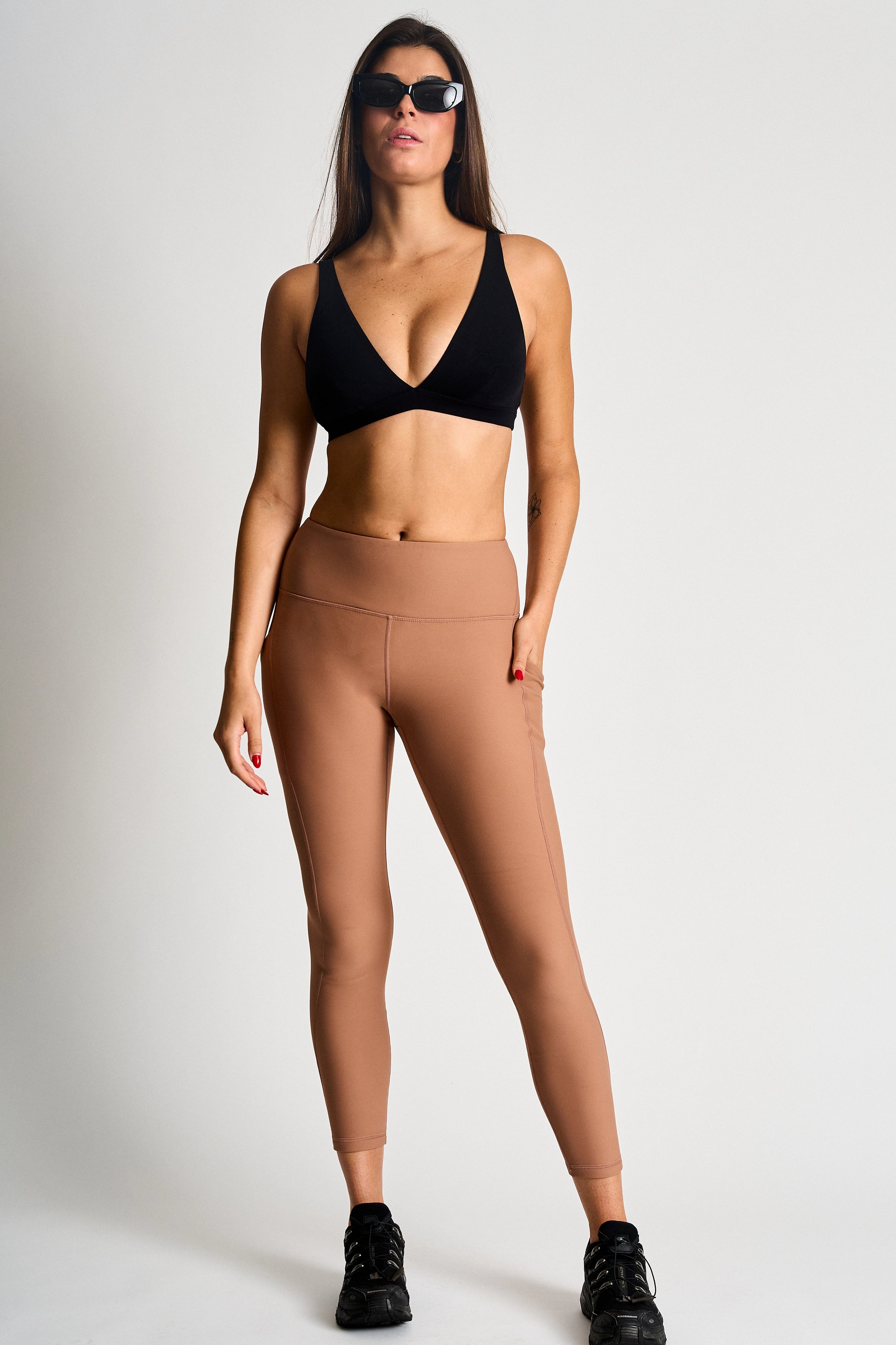 Pocket Legging-Sand