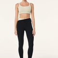 Wander Full Length Legging-Black Biscuit