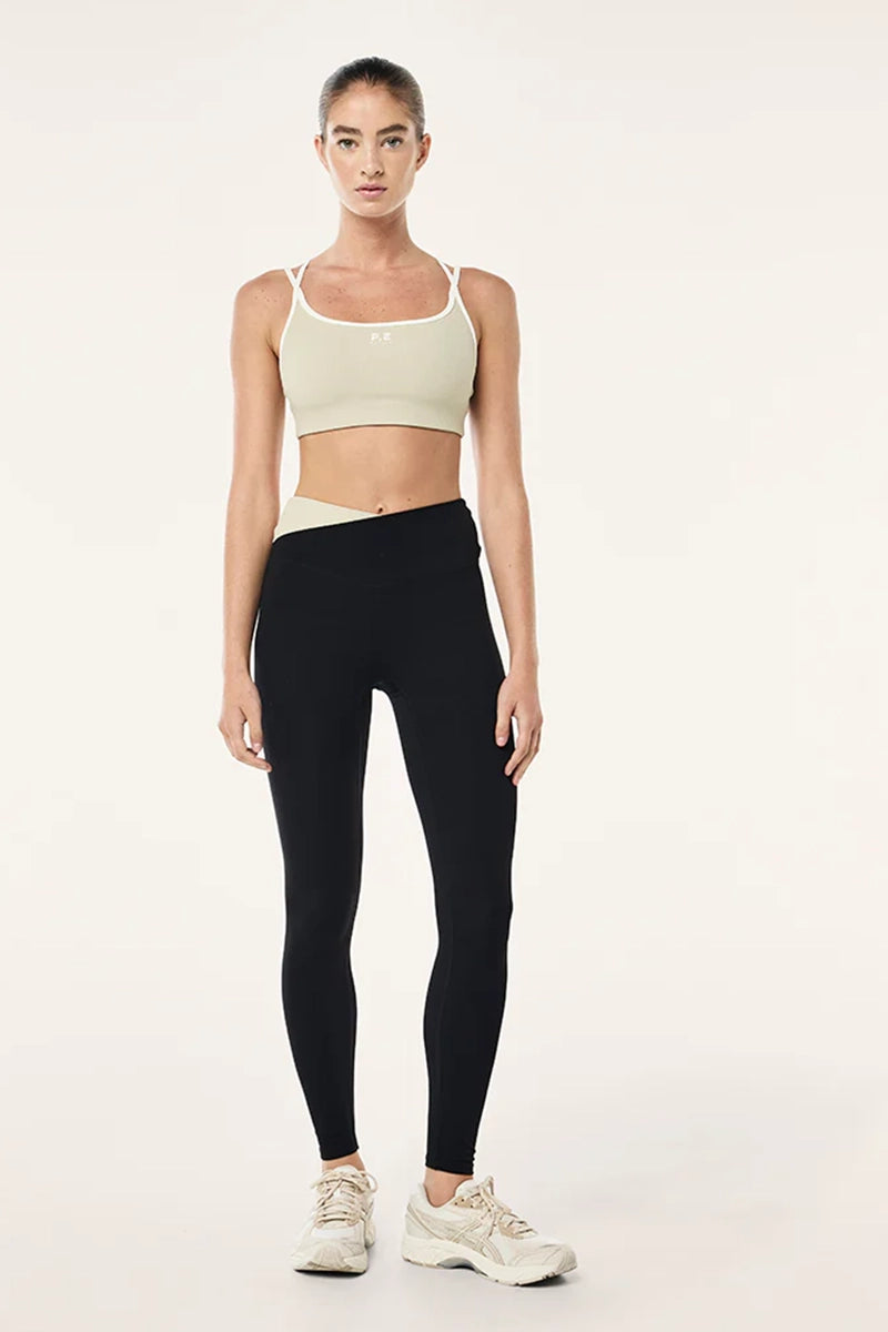 Leggings mujer Negro - Wander Full Length Legging-Black Biscuit | La Forza Athletica