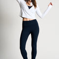 Naked Feel Quarter Zip -White