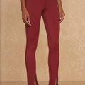 Slit Legging -Merlot