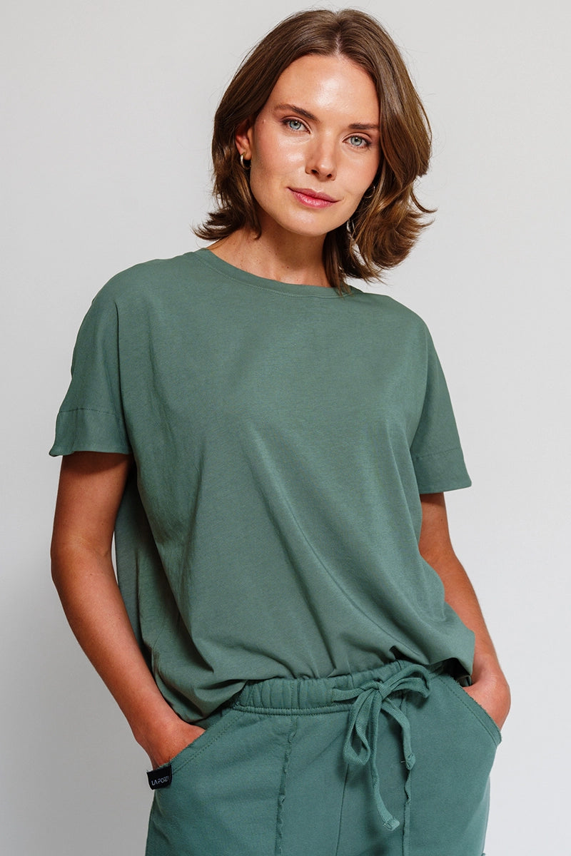 Poleras mujer - Supima Tee-Pine | La Forza Athletica