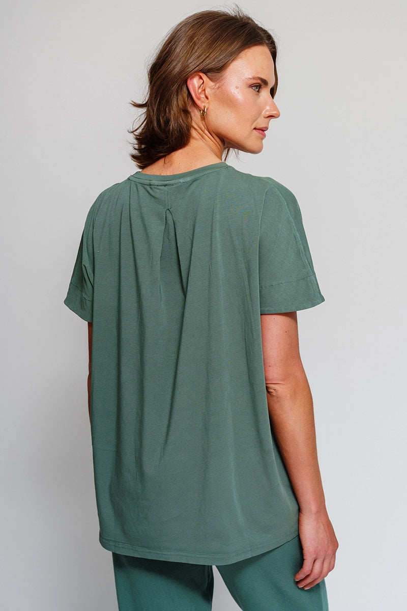 Poleras mujer - Supima Tee-Pine | La Forza Athletica