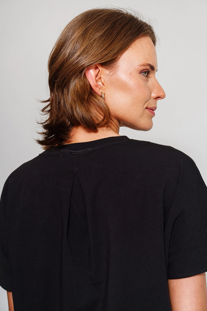Poleras mujer Negro - Supima Tee-Black | La Forza Athletica