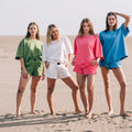 Oversized Short Sleeve Crew Reversible - Verde
