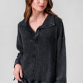La Forza Athletica Polerón Mujer La Jolla Waffle Knit - Negro