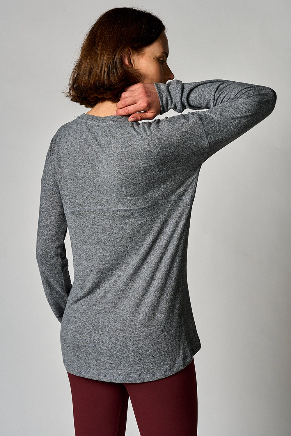 Warm Up Tee-Grey